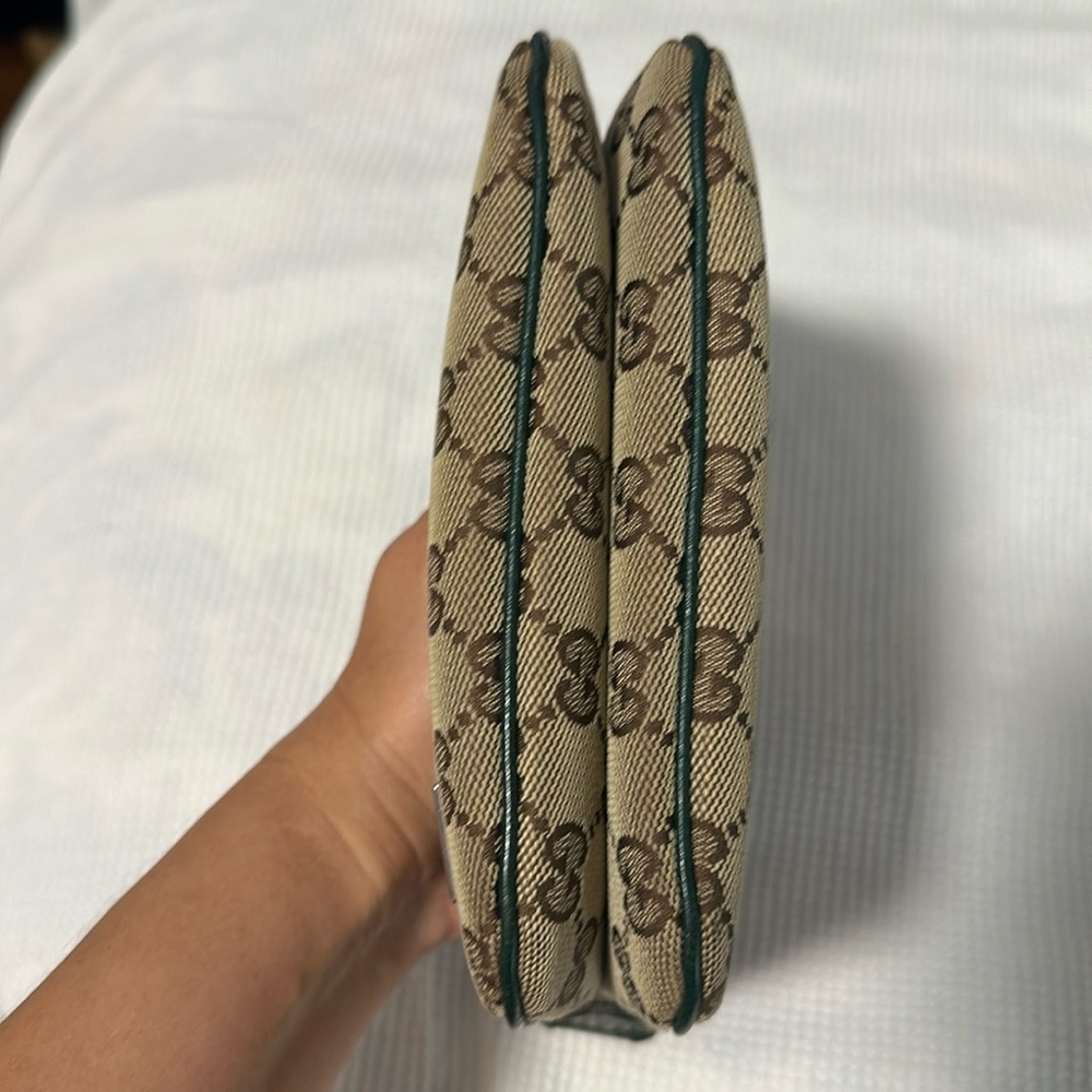 GUCCI Vintage GG Canvas Mini Bag Handbag Purse 100% Authentic - Picture 10 of 14